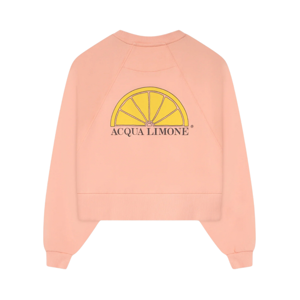 Cropped Ivy Sweater - Peach