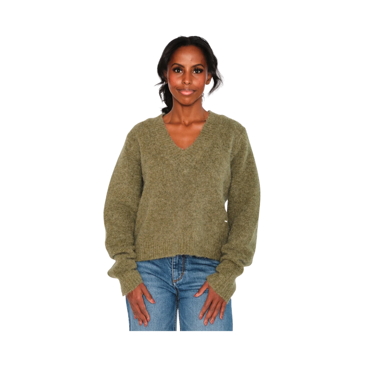 Pernille Sweater - Winter Moss