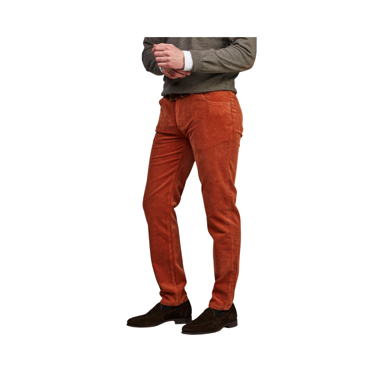 5-Pkt 8W Cord - Dark Orange
