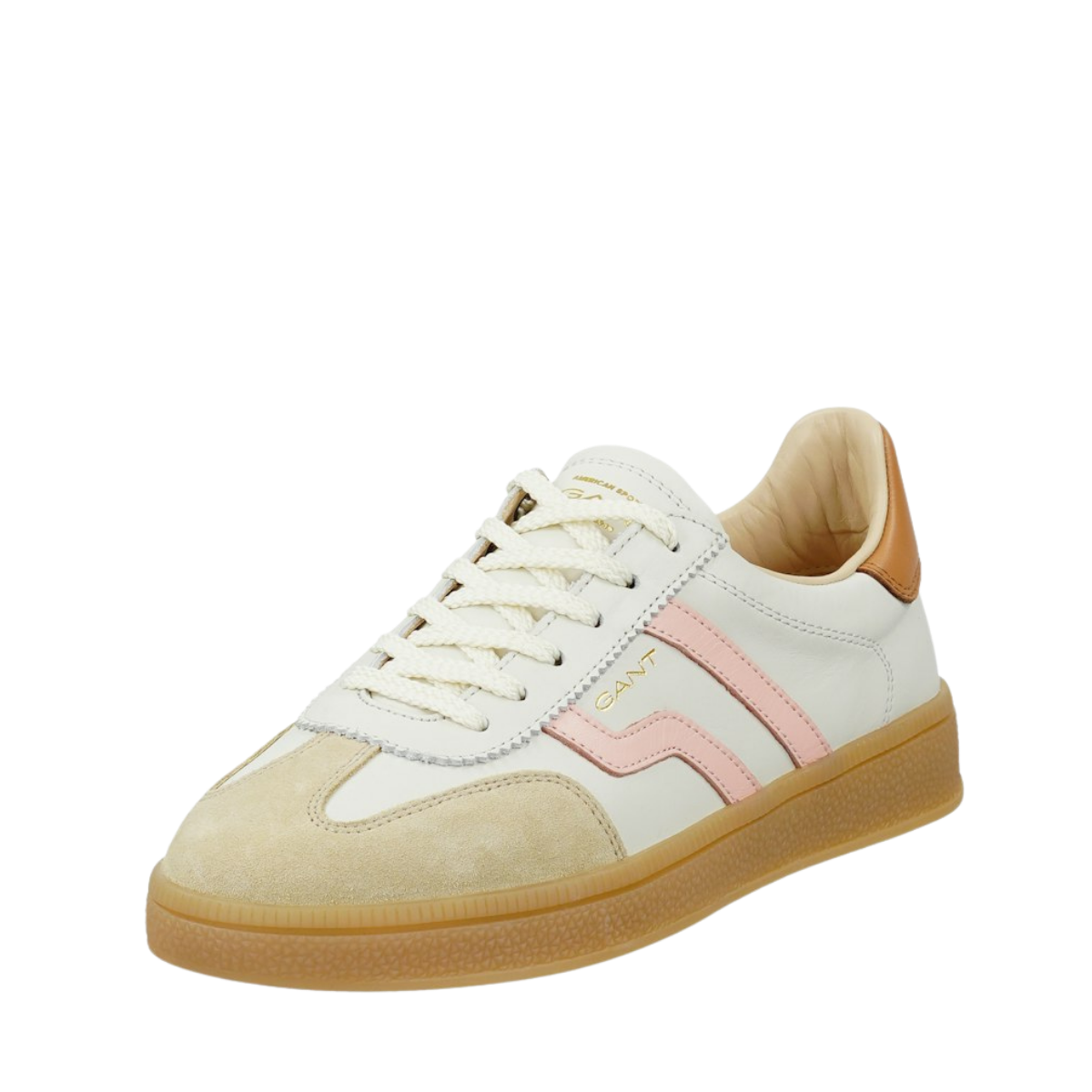 Cuzima Sneaker - Off White / Peachpink