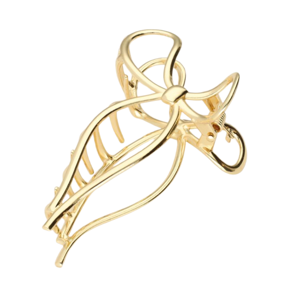 Hairclip big bow - Gold