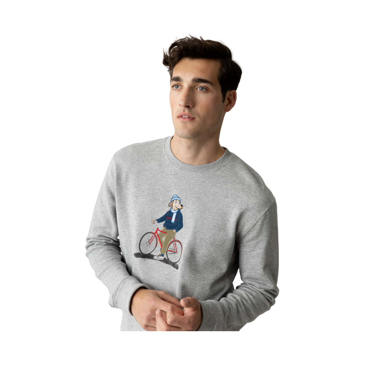 MMGLudvig Crew Sweat - Grey Melange