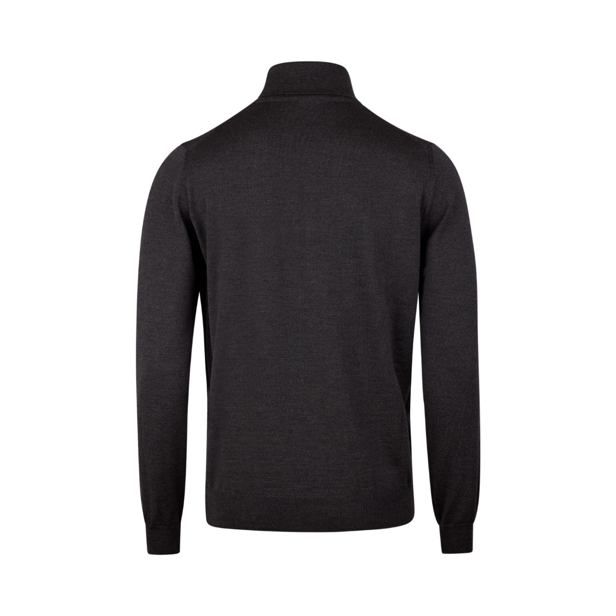 Pullover Knitted Roll Neck - Dark Brown