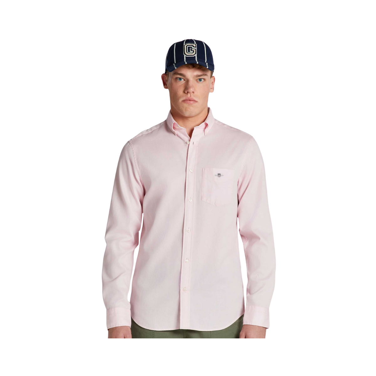 Honeycomb Texture Shirt - Pink