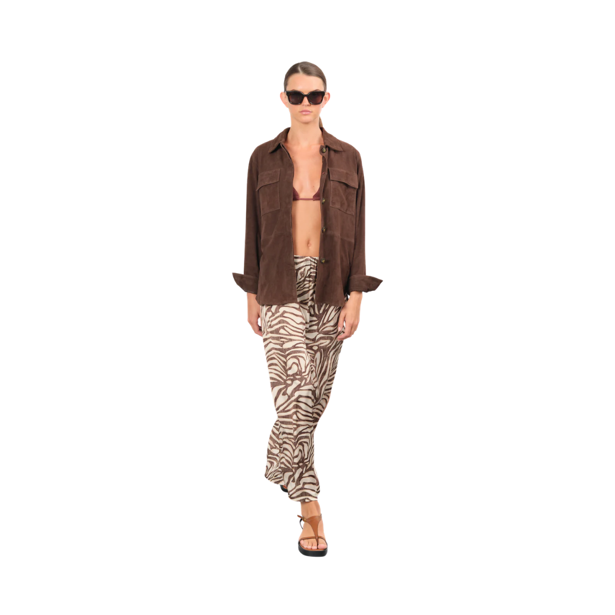 Soft Suede W  Ayten - Dark Brown