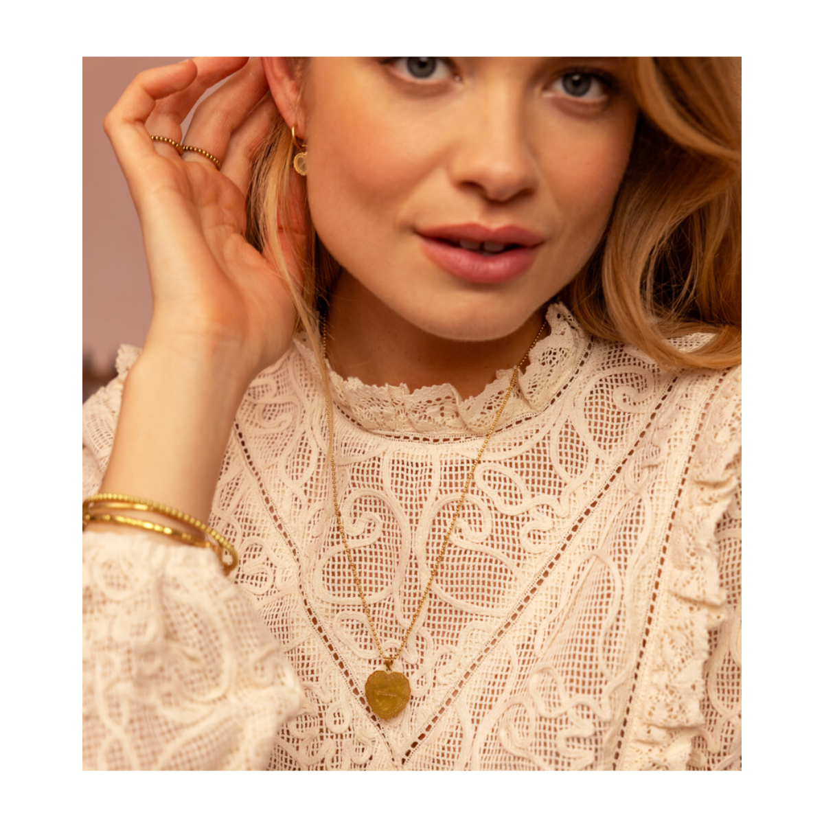 Necklace Heart Always - Gold