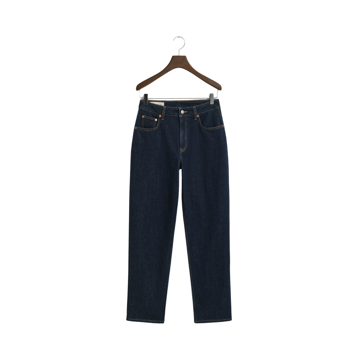 Straight Stretch Jeans - Dark Blue
