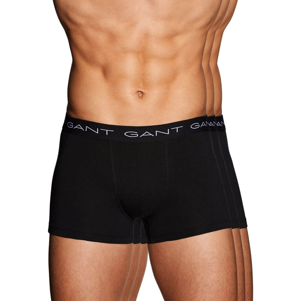 3P Cotton Trunk - Black