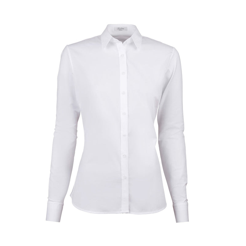 Salma Slimline Shirt - White