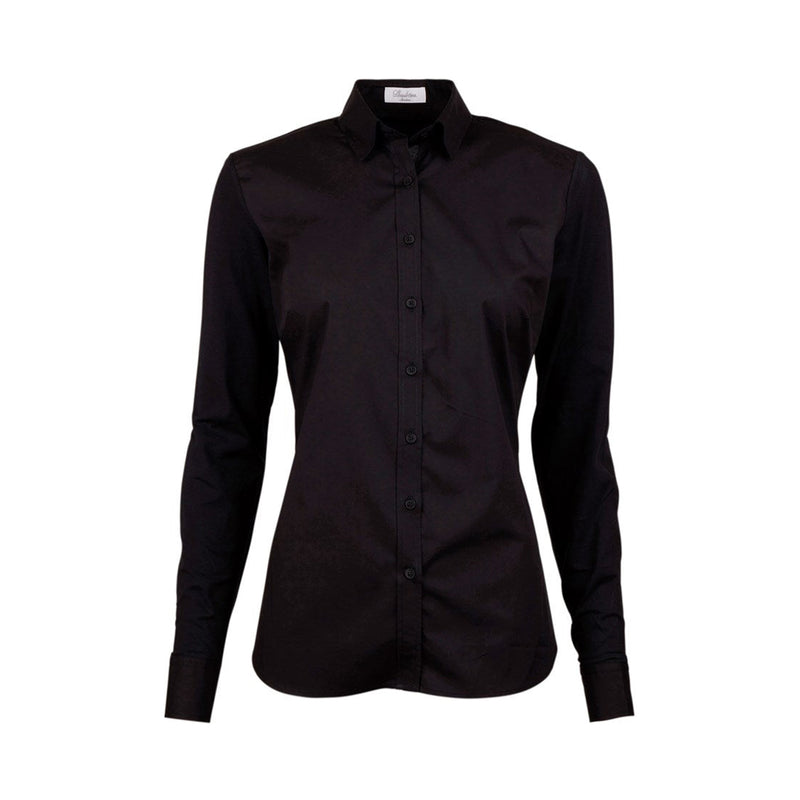 Salma Slimline Shirt - Black