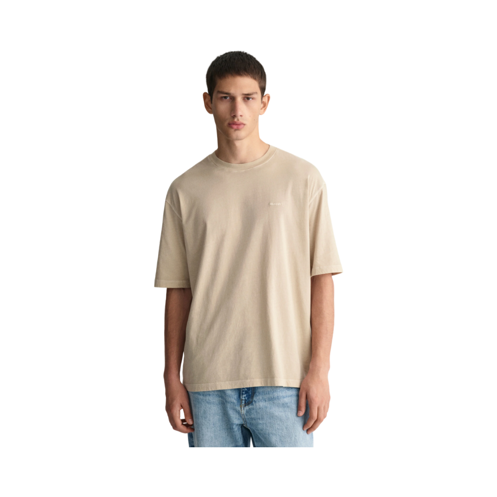 Sunfaded Ss T-Shirt - Beige