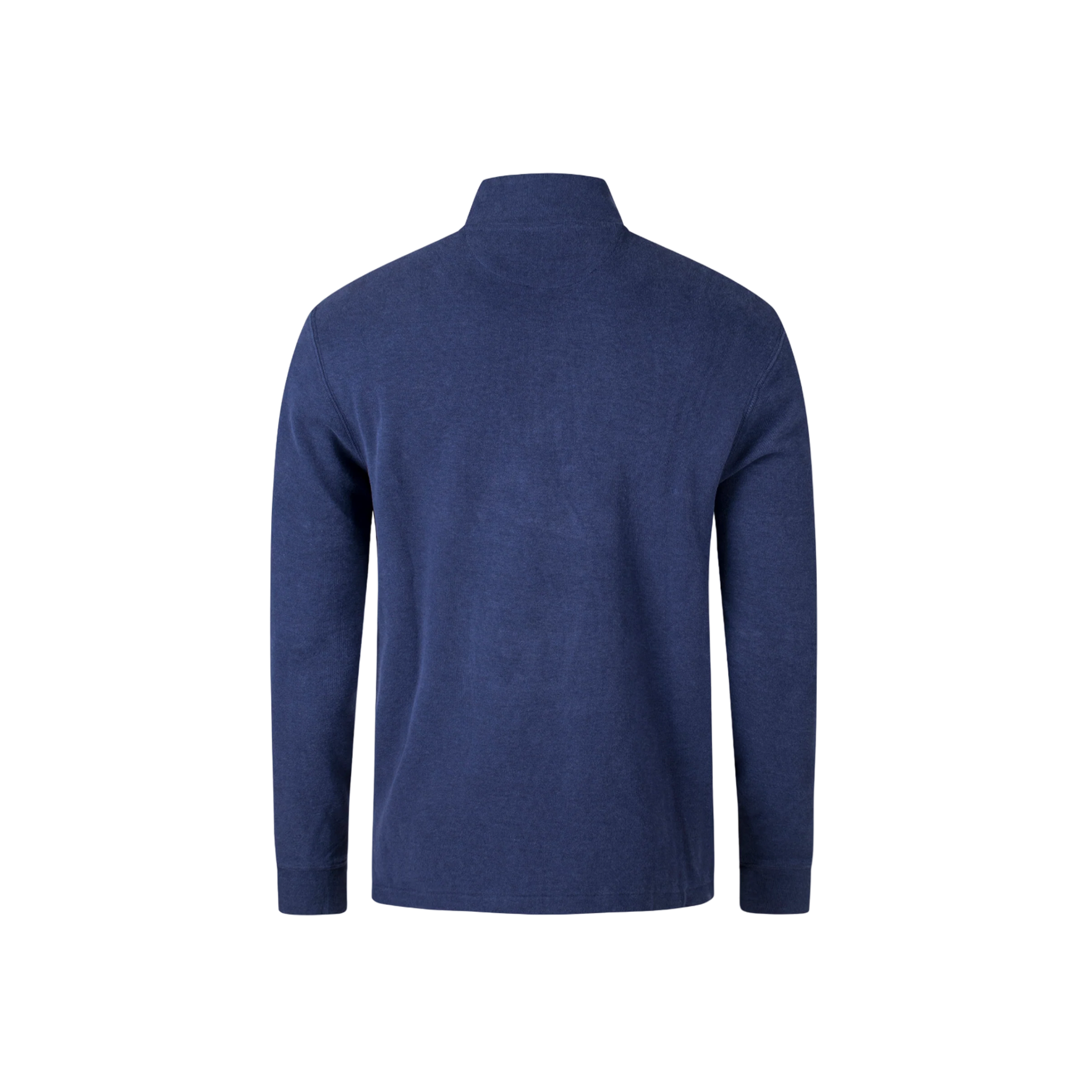 Estate-Rib Quarter-Zip Pullover - Navy