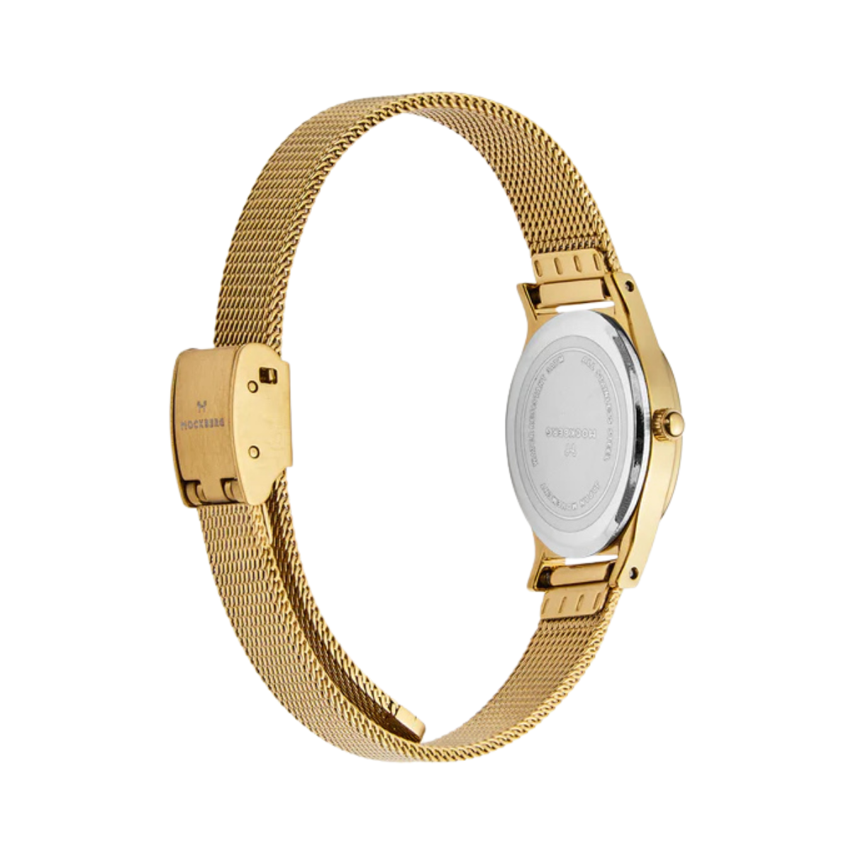 Retro Mesh Gold Watch - gold