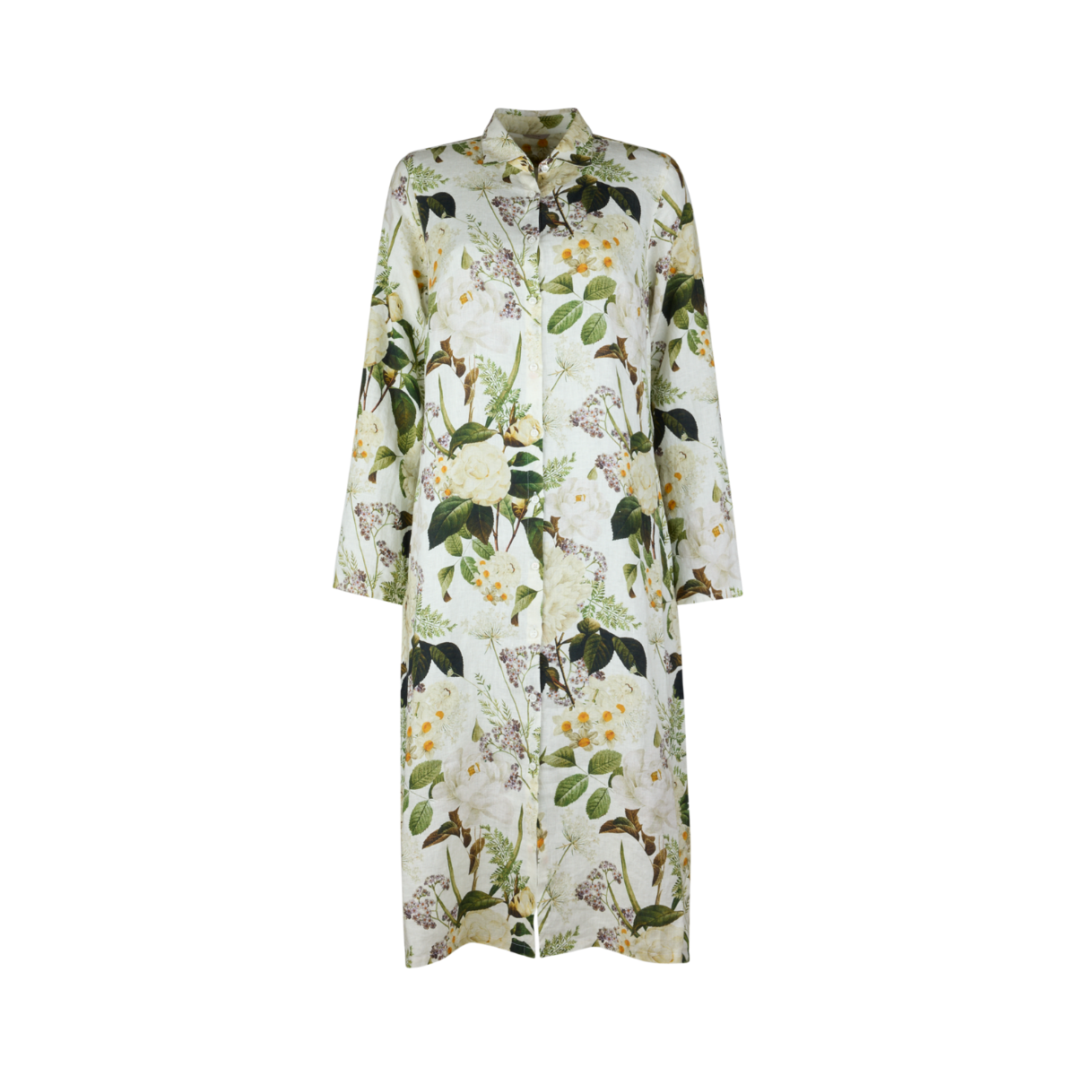 Lilly Dress - Green pattern