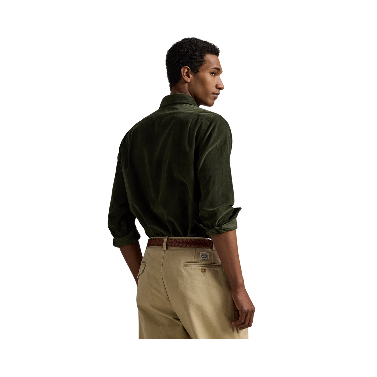 Long Sleeve Sport Shirt - Estate Olive
