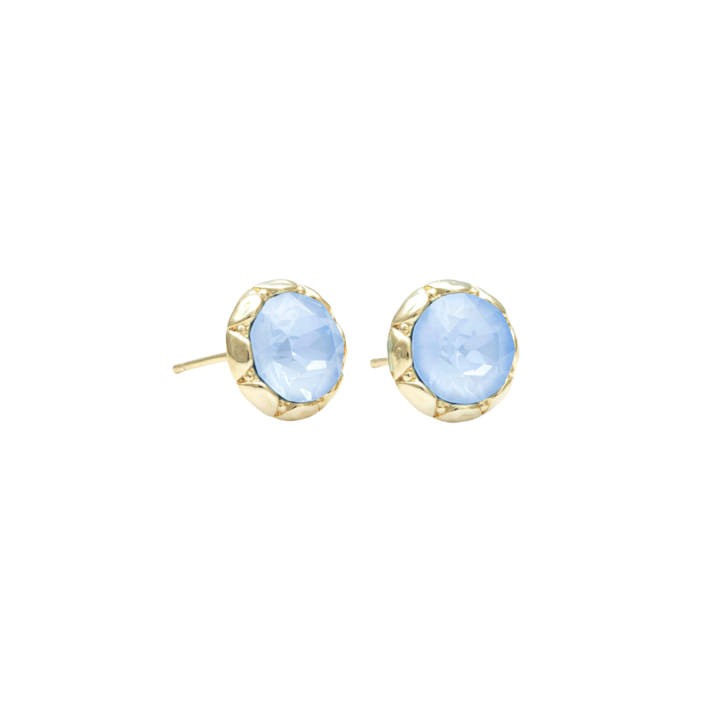 Miss Victoria Stud Earrings - Blue