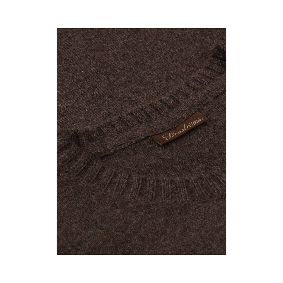 Cashmere Crew Neck - Dark Brown