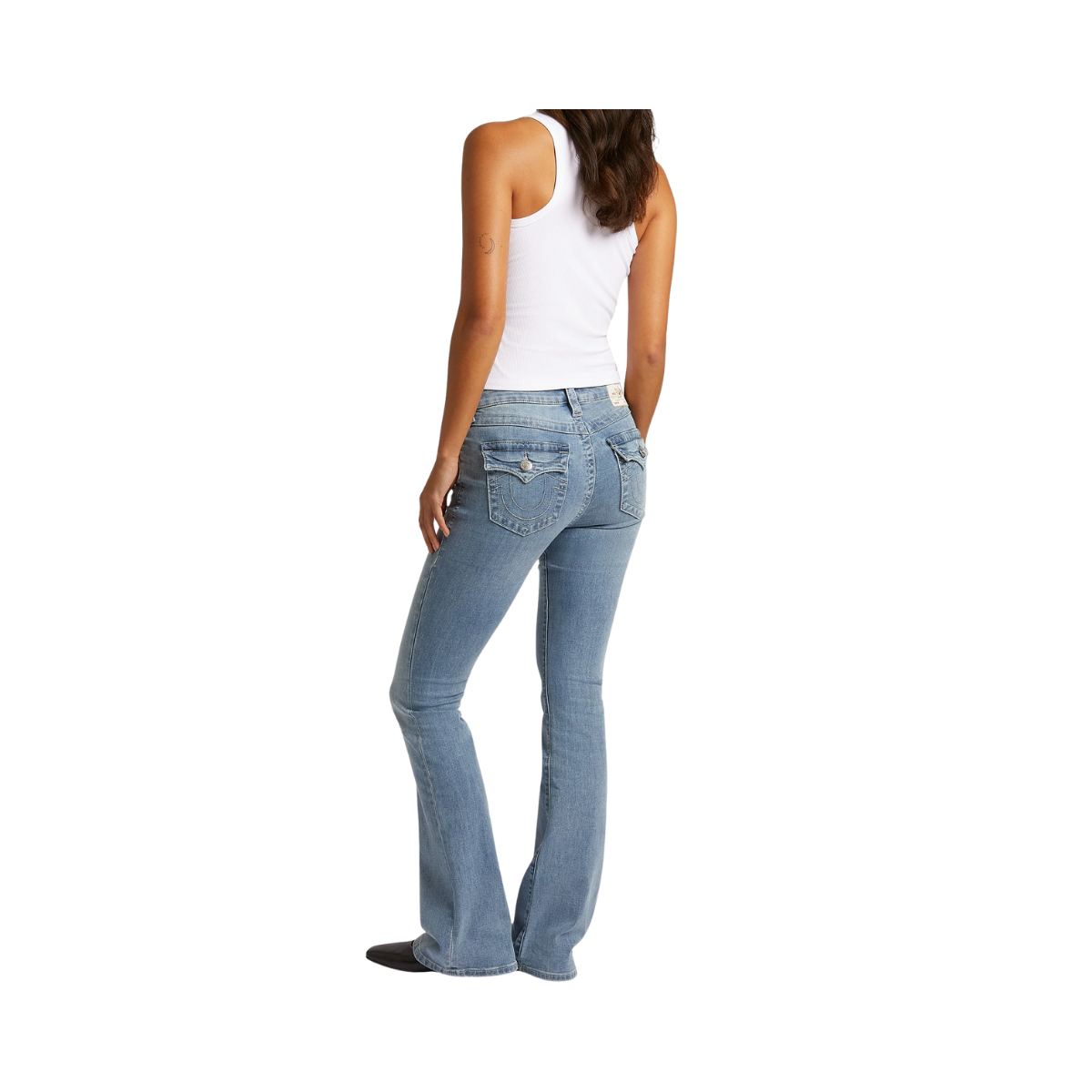 Becca Mid Rise Boot Cut - Blue