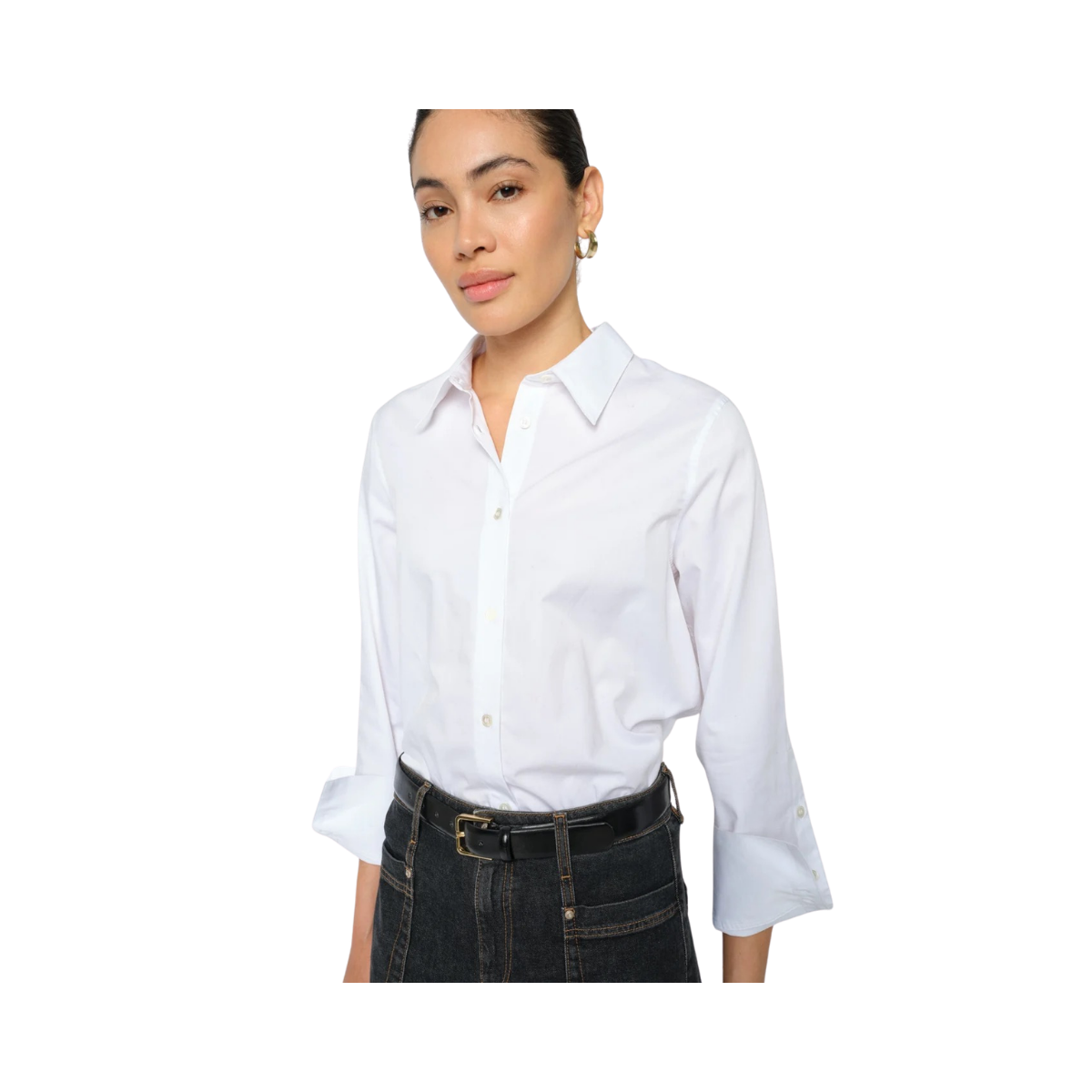 MMWinola Cotton Twil Shirt - White