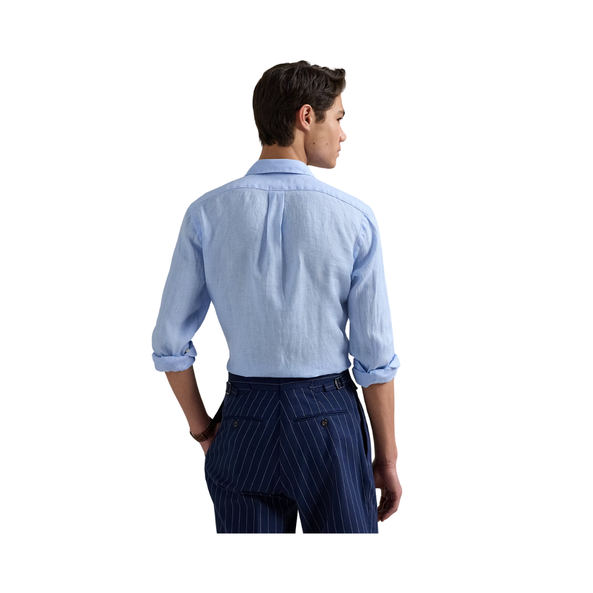 Long Sleeve Sport Shirt - Office Blue