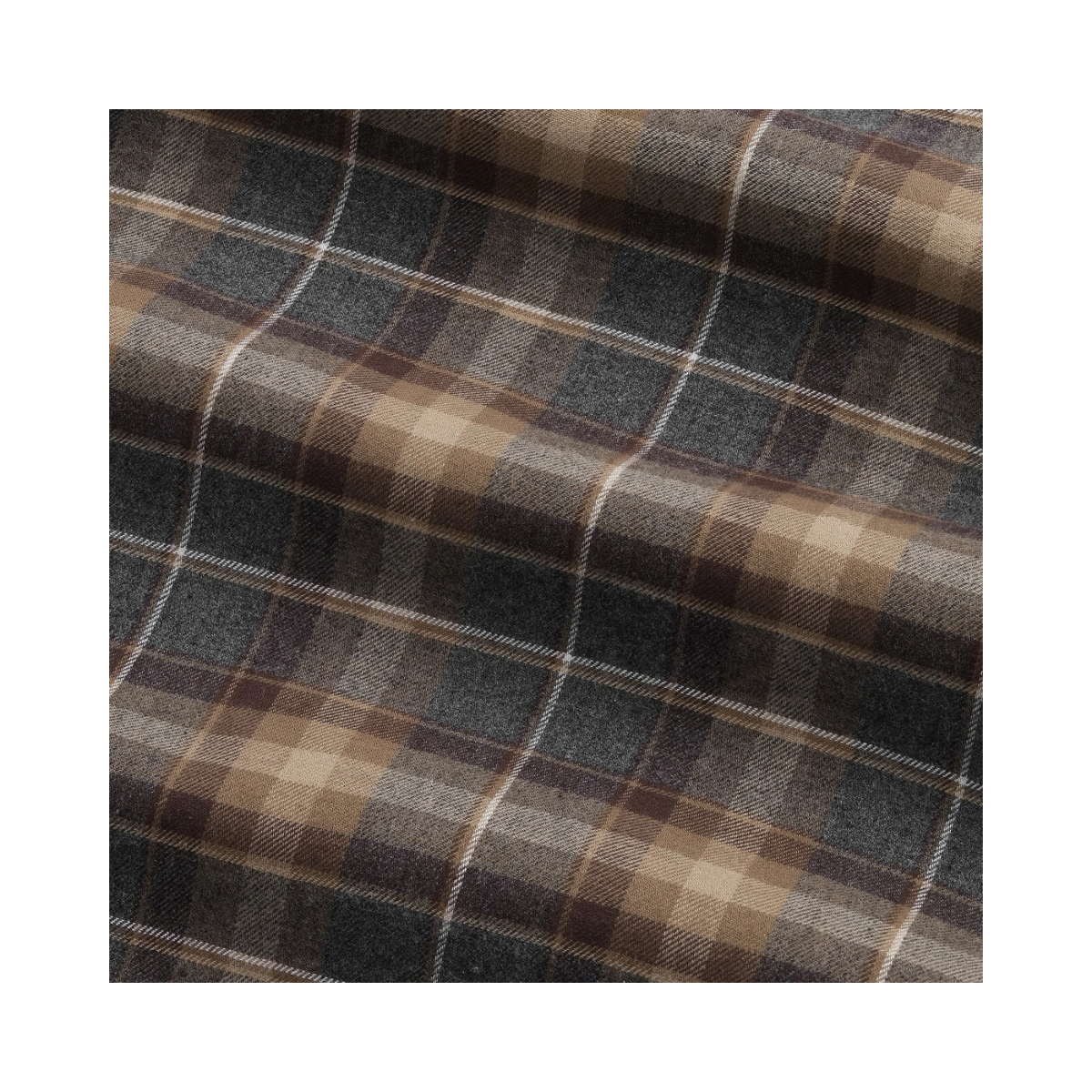 Flannell Shirt - Brown Check