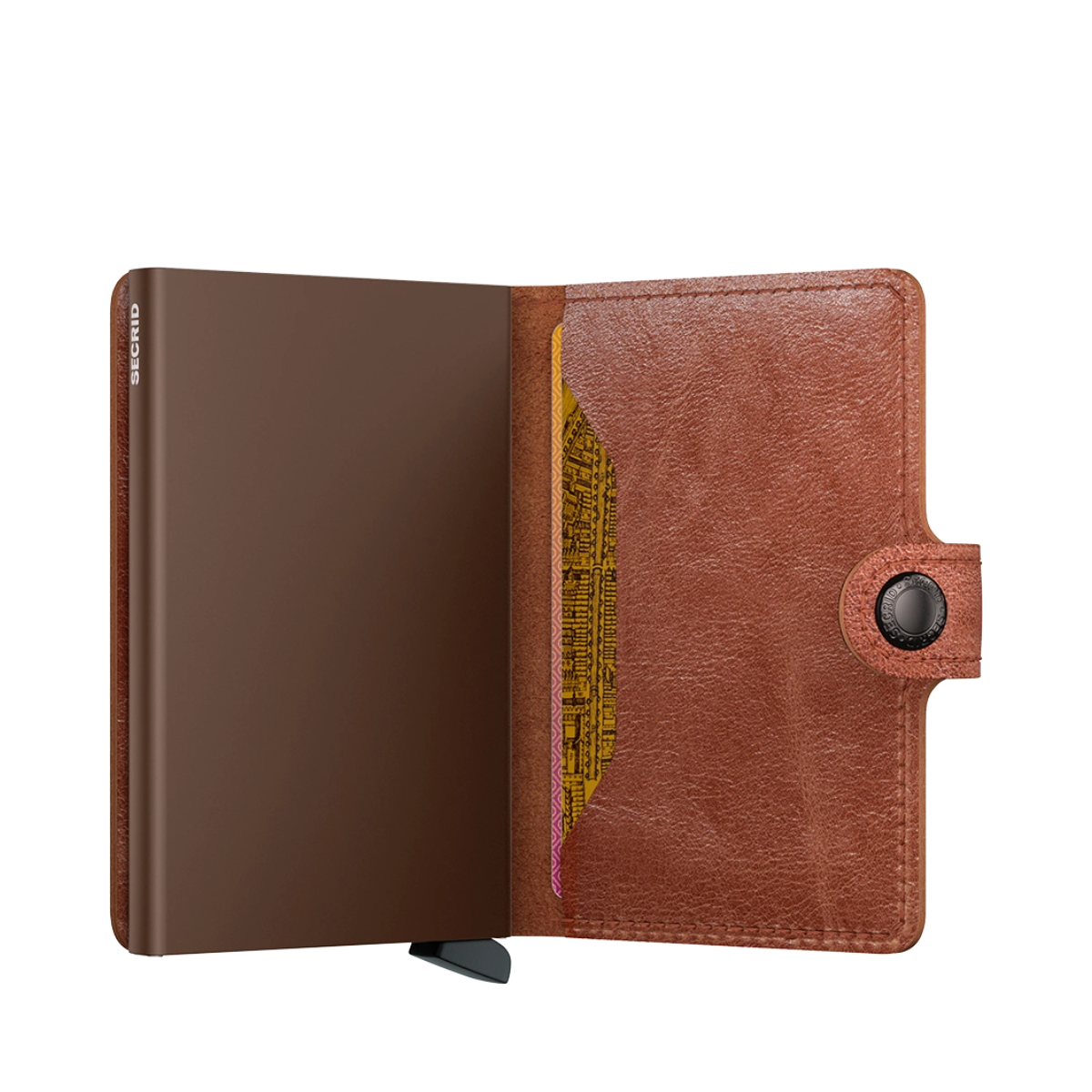 Vintage Miniwallet - Cognac-Brown