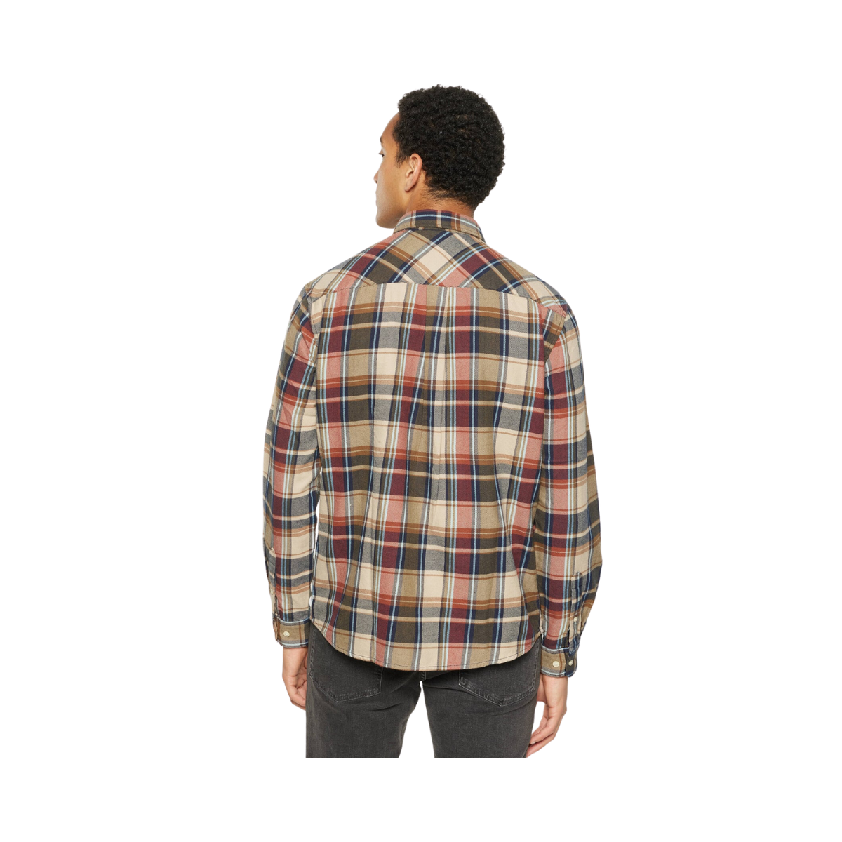 Reg Light Flannel Checkered Shirt - Multi