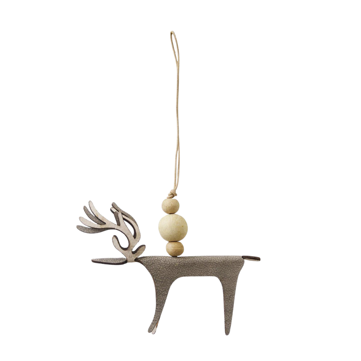 Ornament Deer Julgransdekoration - BEIGE