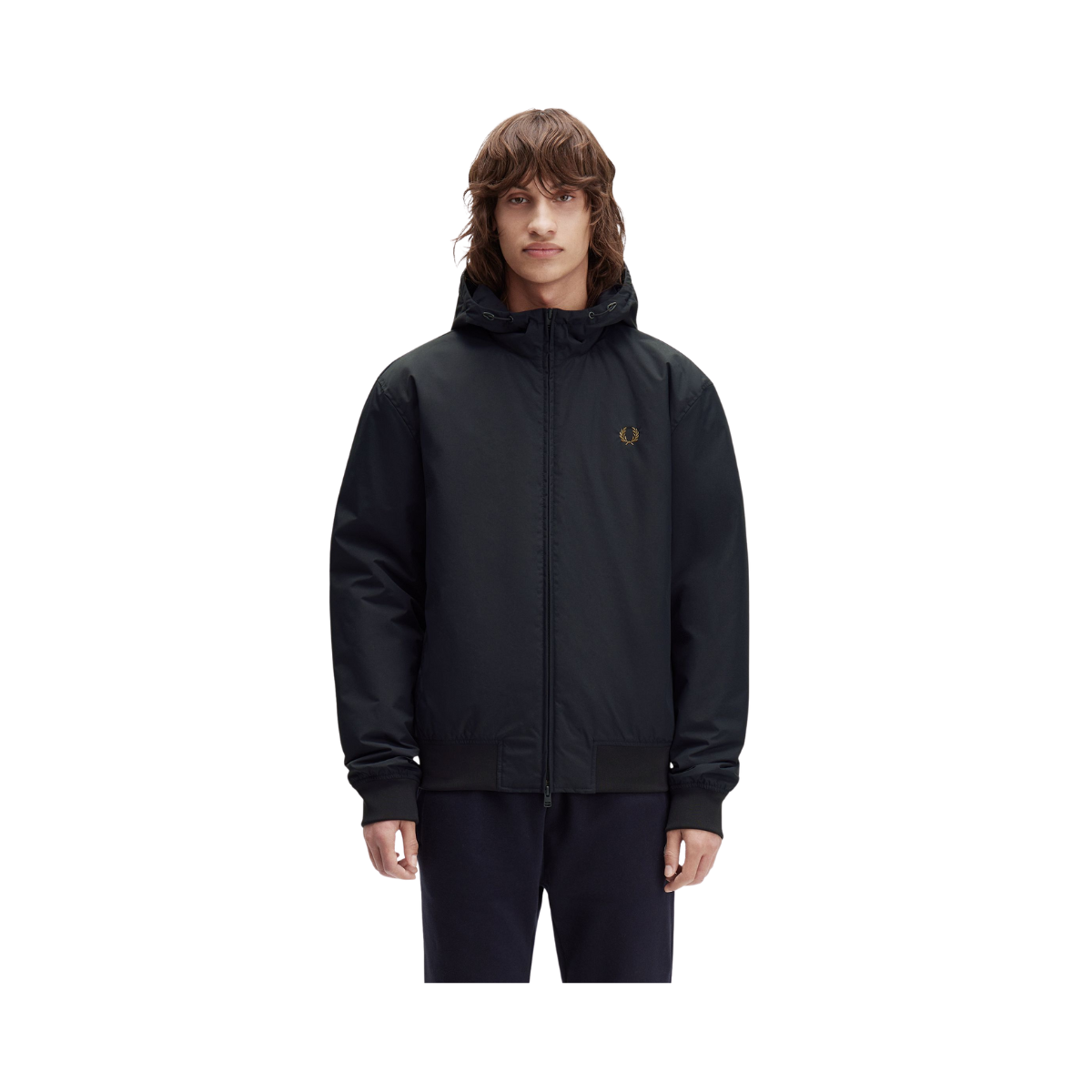 Hooded Brentham Jacket - Navy