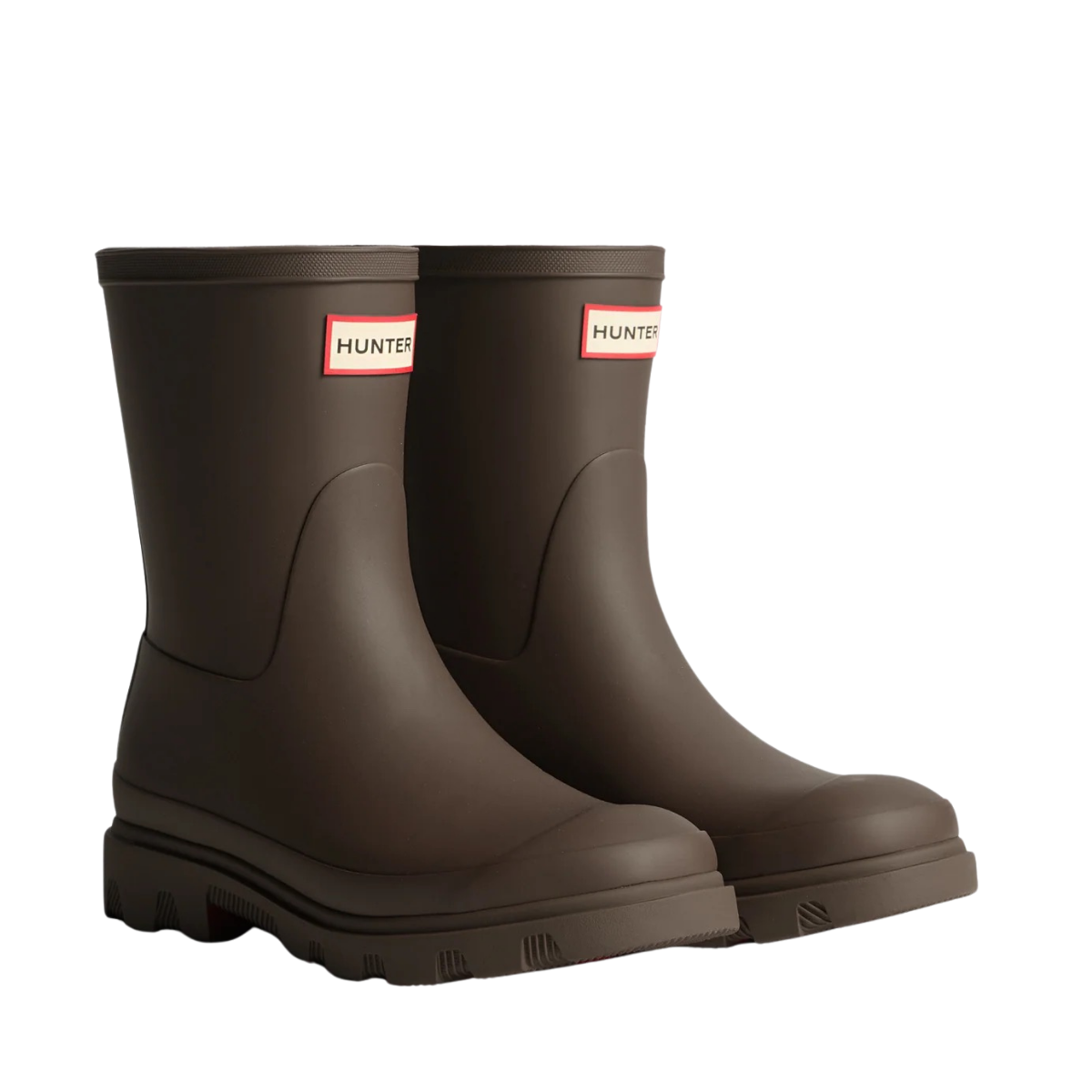 Unisex Downpour Short Boot - Chocolate Brown