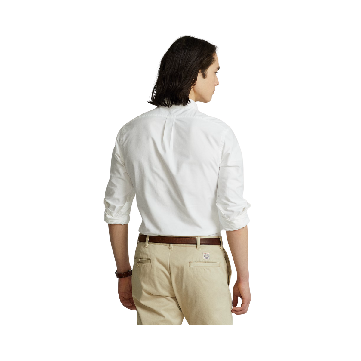 Slim Fit Oxford Shirt - White