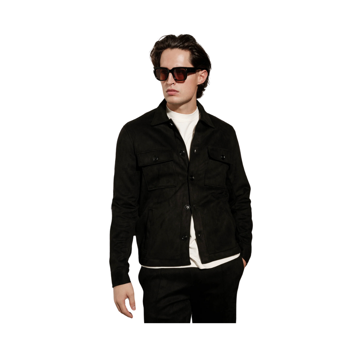 Denki Overshirt - Black