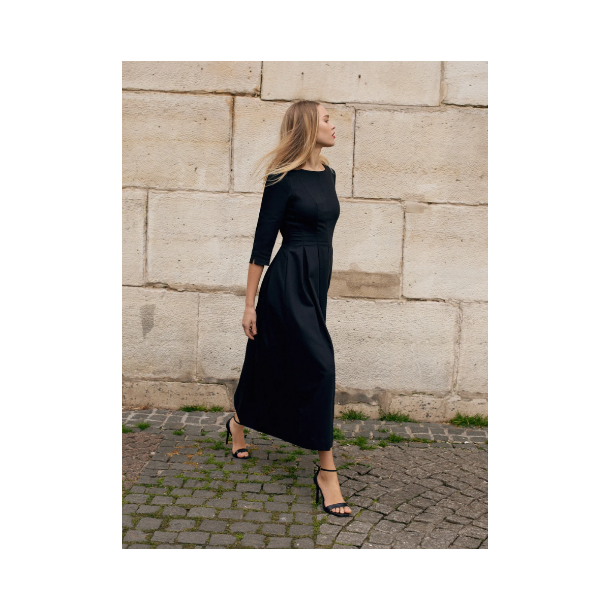 Julitta 3 Dress - BLACK