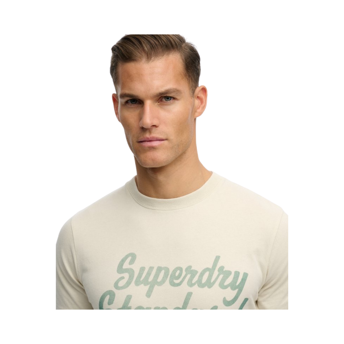 Industry Worker Relaxed Tee - Oatmeal Beige