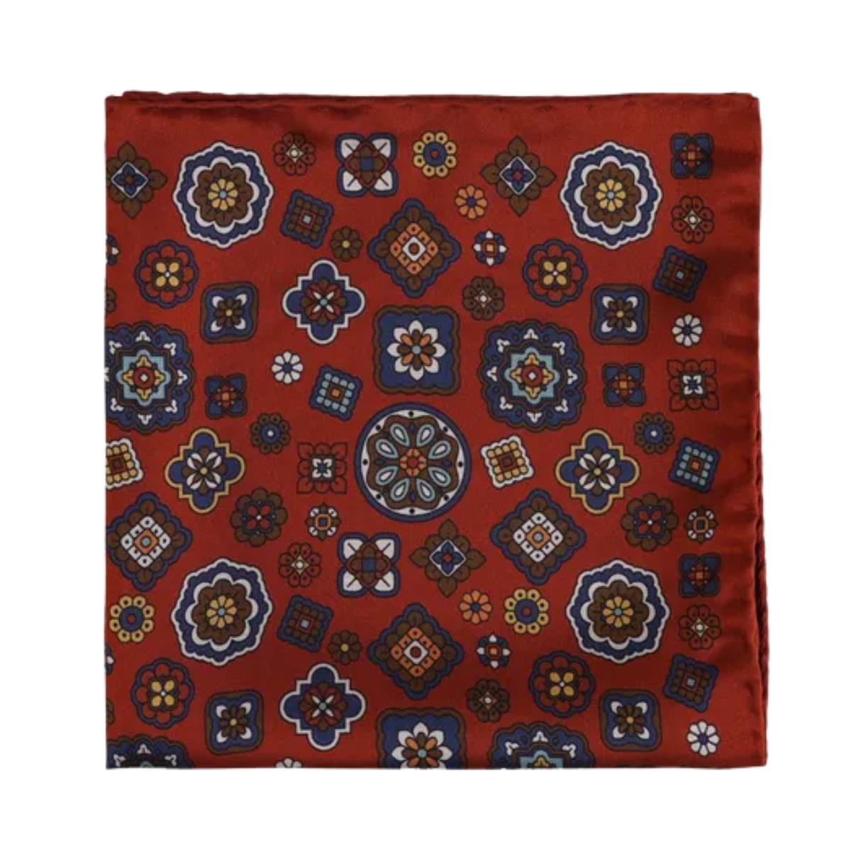 Pocket Square - Rust