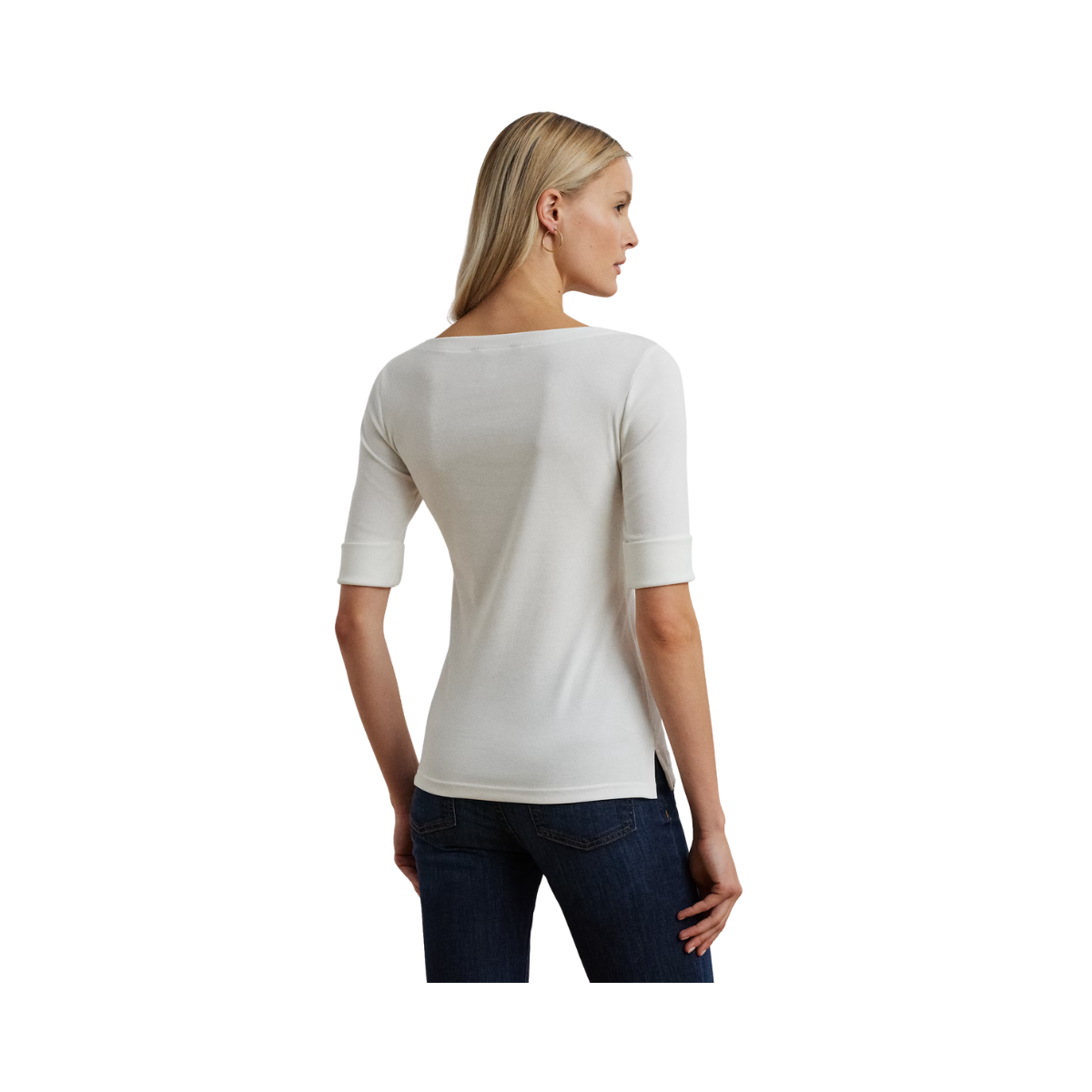 Judy Elbow Sleeve - White