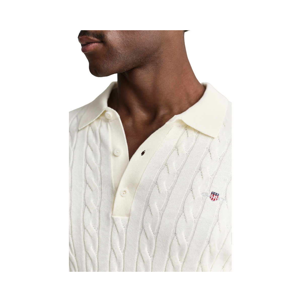 Classic Cable Knit Sweater - Cream