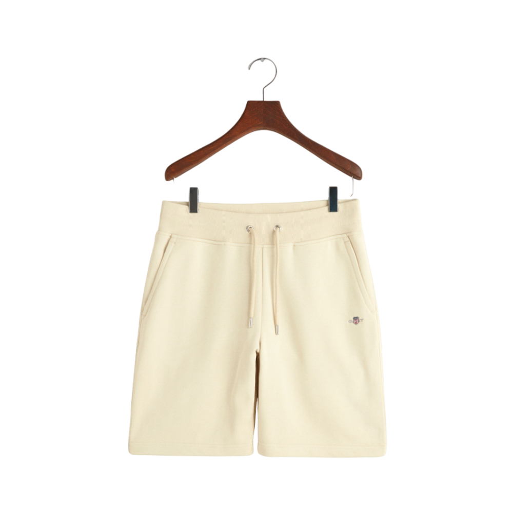 Shield Sweat Shorts - Beige