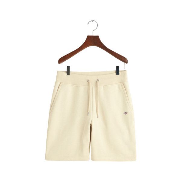 Shield Sweat Shorts - Beige