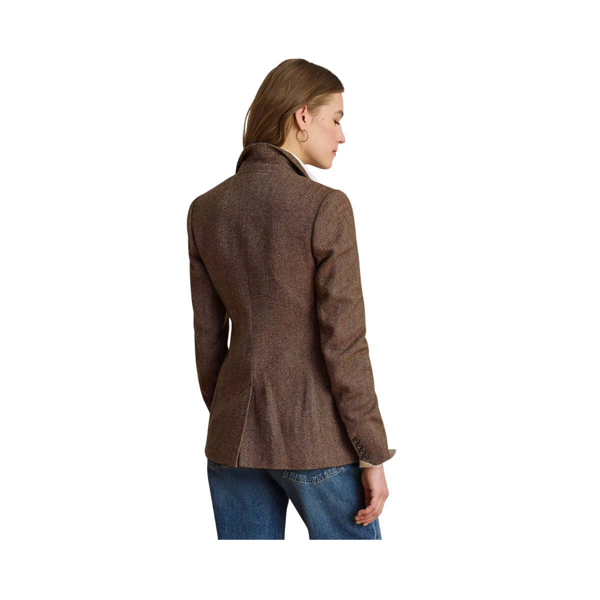 Woven Blazer/Sport Coat - Brown