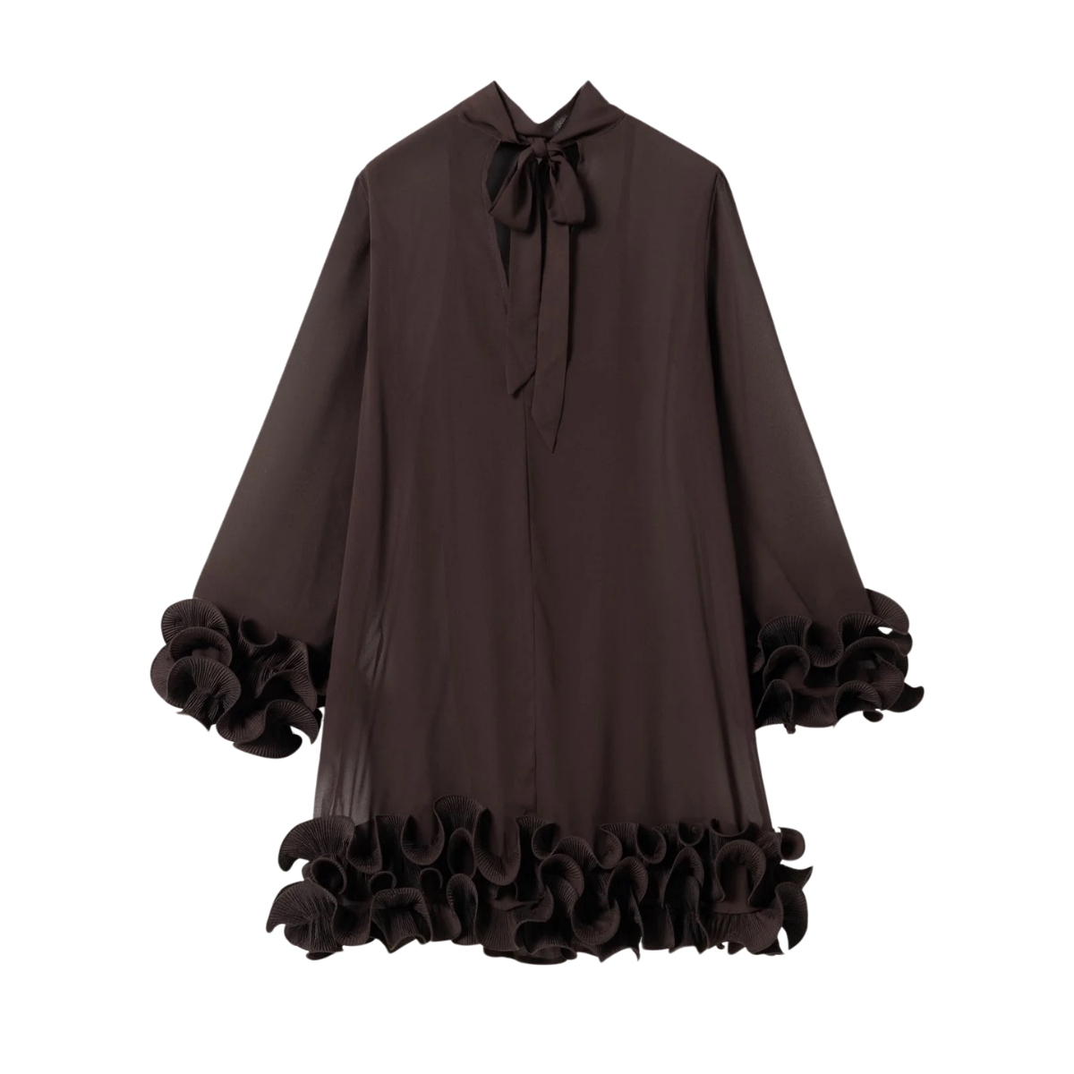Latania Dress - Chocolate
