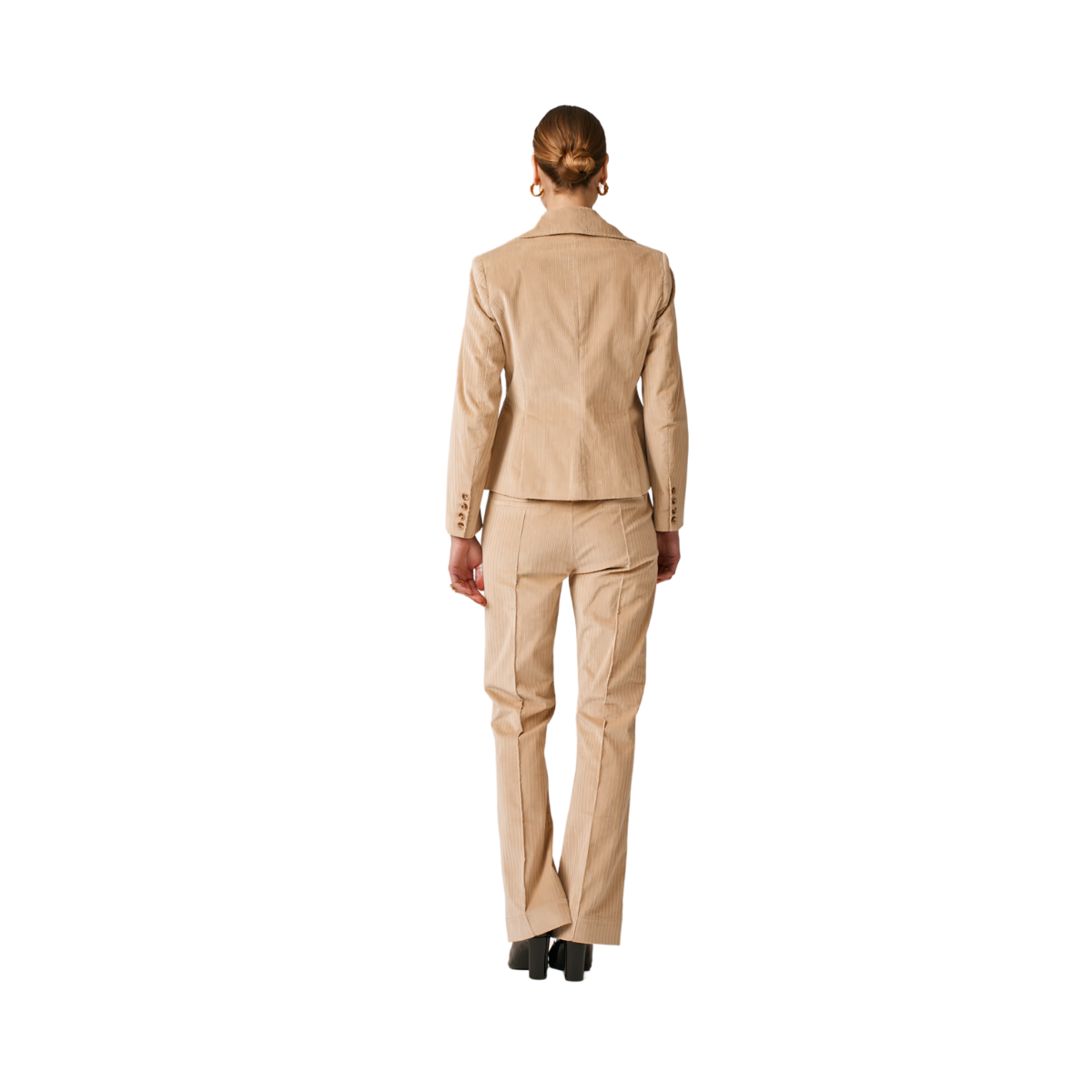 Curdoray flared trousers - Beige