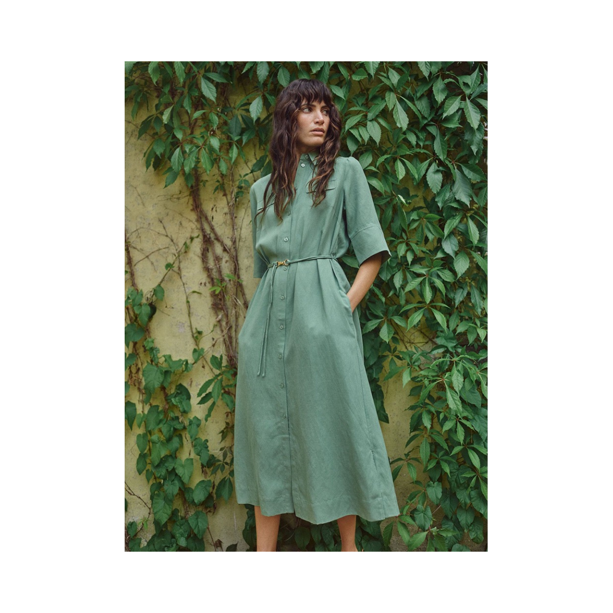 MMRayas Alexis Dress - Turf Green