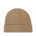 Hat Ribbed Carded Merino Wool - 220 Beige