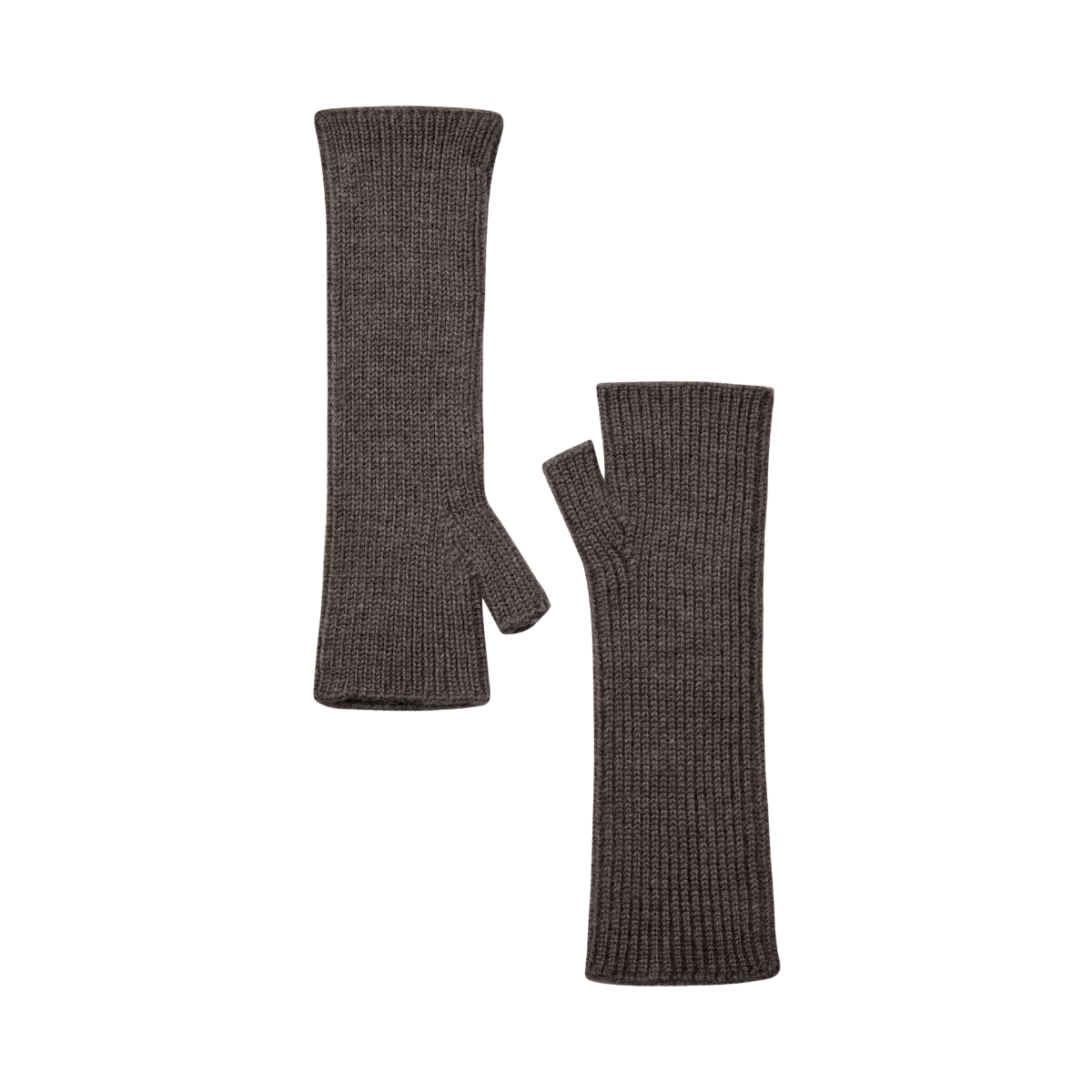 MMTova Wool Rib Mittens - Subterranean