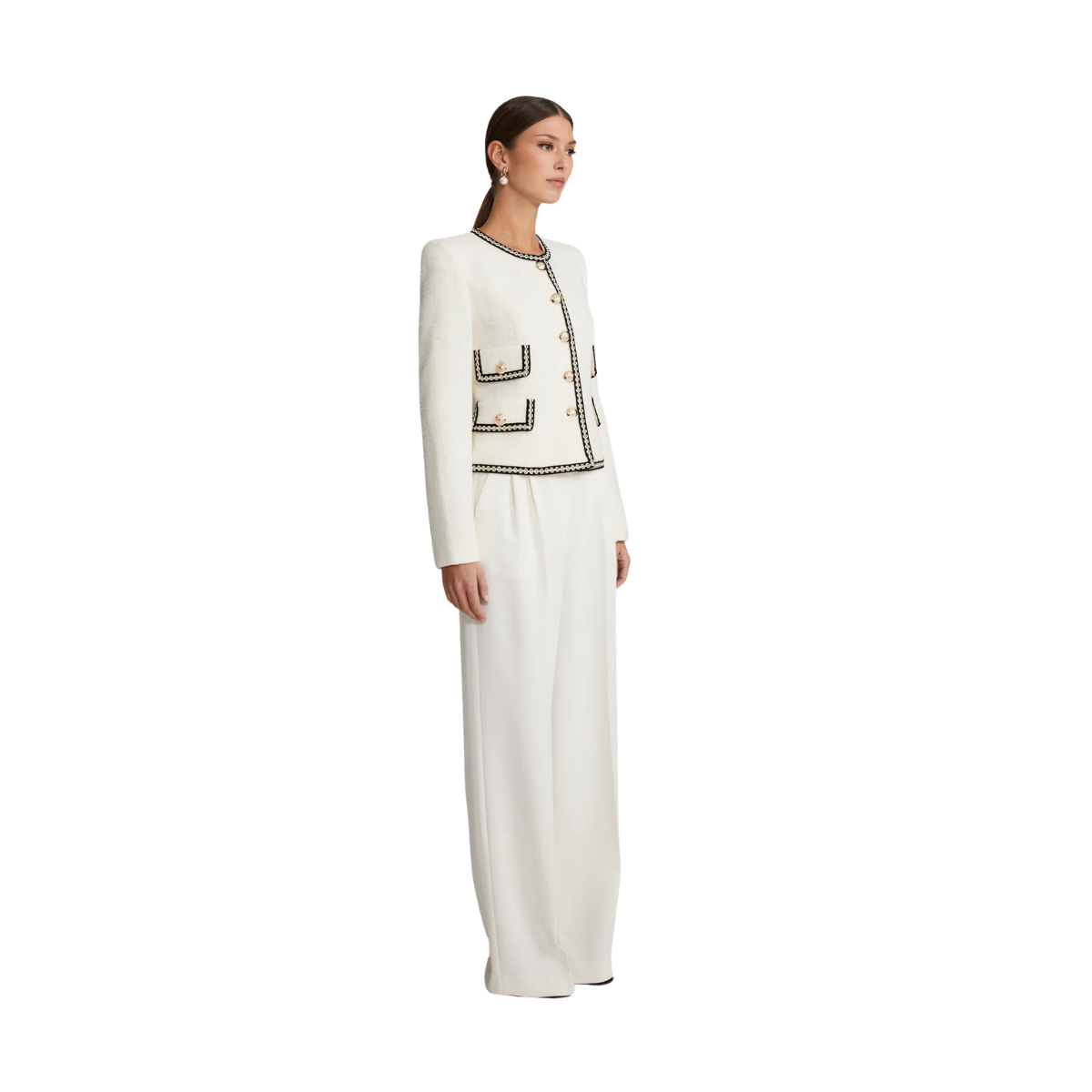 Lesley blazer - Chalk White