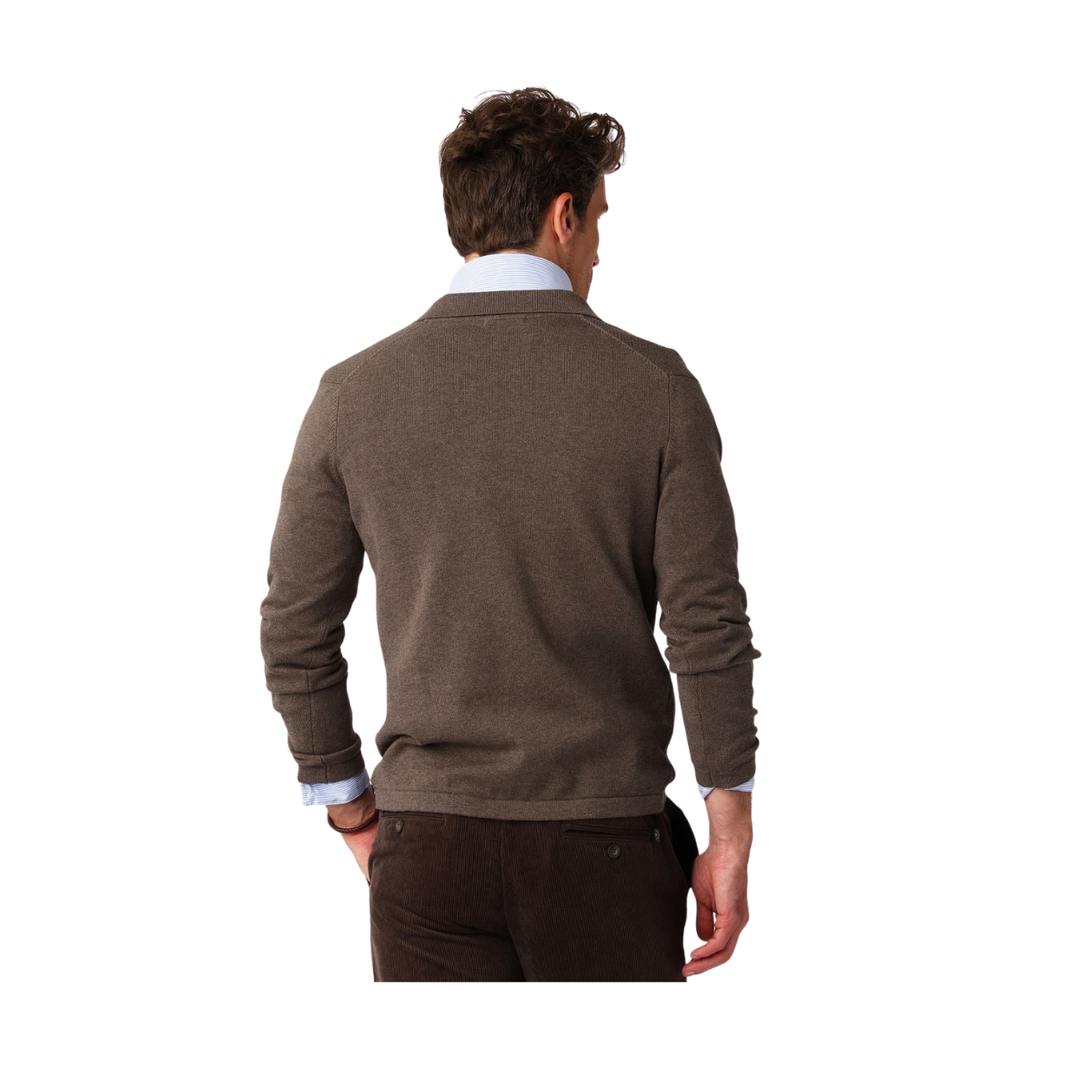 Cotton Half Zip - Nougat