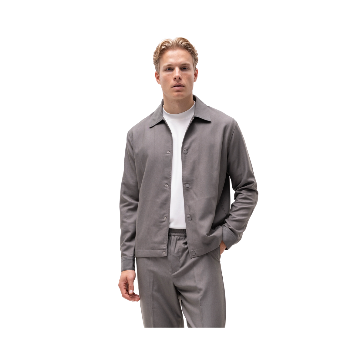 Blake Overshirt - Greige