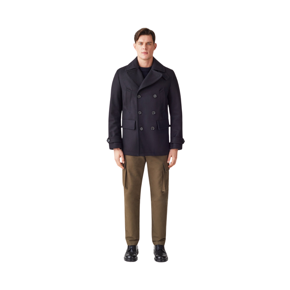 MILFORD PEACOAT - Navy