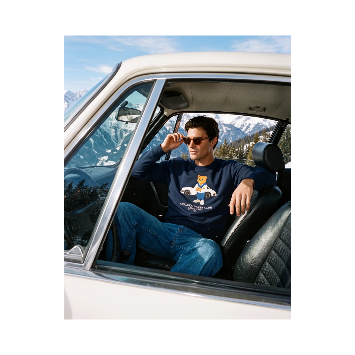 186 The Vintage Driver - Oxford Blue